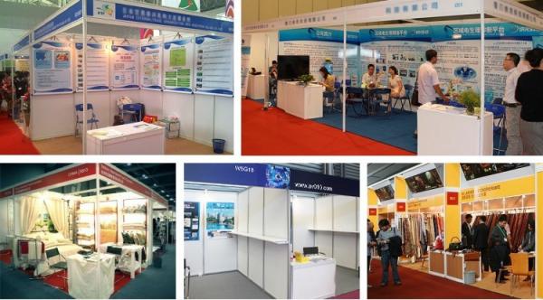 Quality XINMIAOSYSTEM- Good Quality Exhibition Booth ,Custom made exhibition standm Lunch and Photo Exhibit for sale