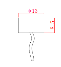 High Ultrasonic Distance Transducer Sensitivity 300KHz For Distance Measurement