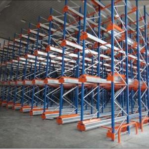 China Warehouse Mobile Radio Shuttle Racking System Automation Material Handling on sale