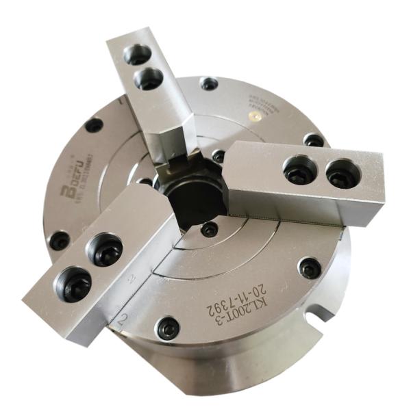 Quality 3 Jaw Steel Pneumatic Chuck For Pipe Thread Machine Tool for sale