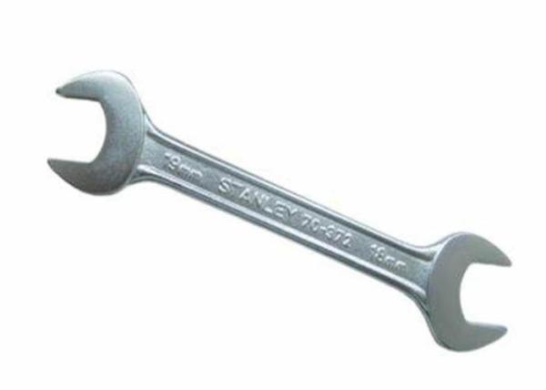 Quality Steel Plated Portable Flexible Stamped Open End Wrench Hex Flat Spanners Hardware Tools for sale