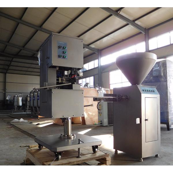 Aluminum Wire Motorized Sausage Stuffing Machine Enema Ham Making Machine