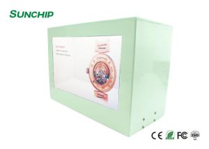 Buy cheap High Brightness Transparent LCD Showcase Remotely Control To Publish Any Programs product