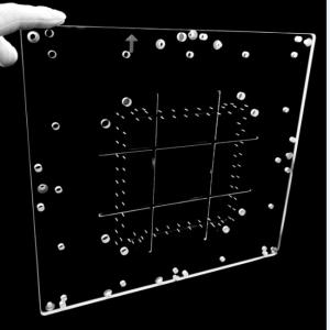 China Fine Carving CNC Machining Parts Customized Perforated Quartz Glass Parts on sale