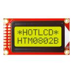 8X2 Character MONO LCD Display | STN+ Gray character lcd display module
