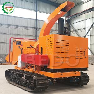 Buy cheap Crawler Wood Branch Wood Chipper Shredder Machine Diesel Engine 102HP product