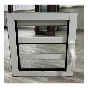 Fixed Adjustable Glass Jalousie Aluminium Louvre Windows Powder Coating