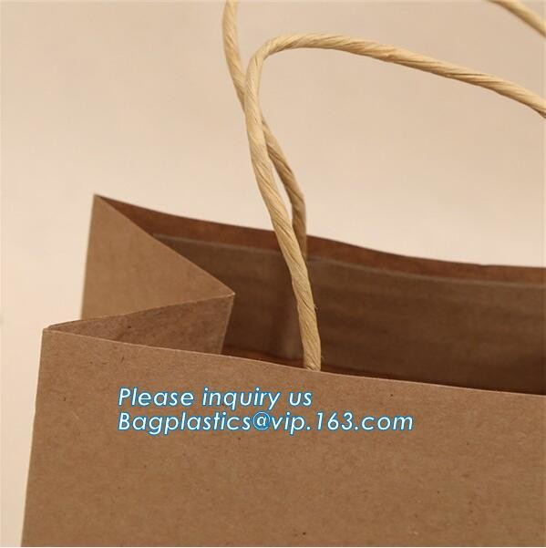 Custom Printing Recycled Brown Kraft Paper Bags,Custom Printed Factory Glassine Paper Bread Small Brown Bag, bagease