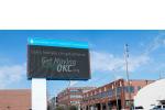 GCL GA P5.71 P8 P10 DIP Outdoor Fixed LED Display With Front Rear Service And