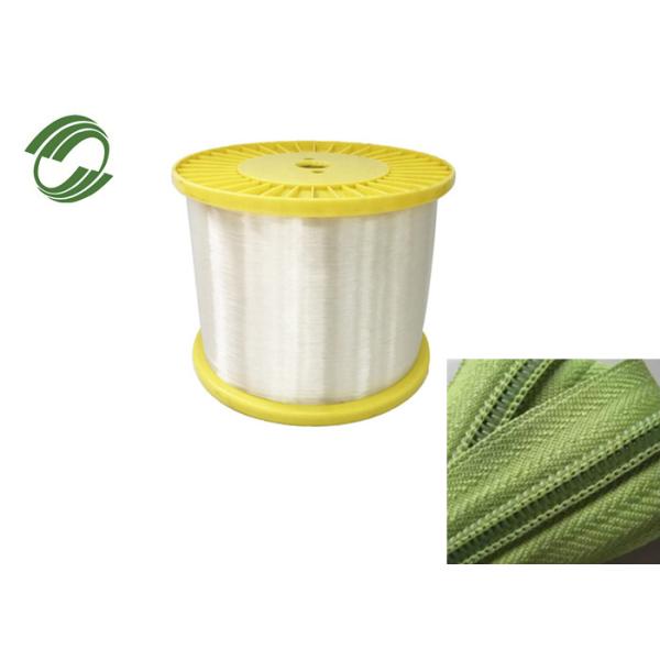 Zipper Teeth Synthetic Monofilament Yarn PET 0.9mm 1mm 1.4mm