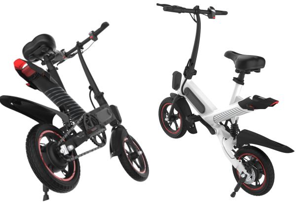 Quality Portable Small Electric Bike , Triangular Structure Lightweight Folding Bike for sale