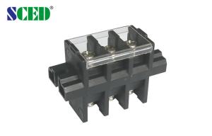Buy cheap 40A Panel Mount Power Terminal Block Connector Perforation Pitch 13mm M5 Screw product