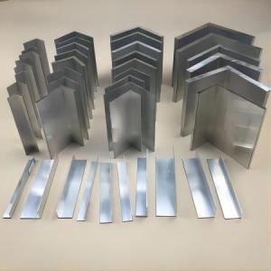 Buy cheap 90 Degree Decorative Metal Angle 6061 Aluminum Angle Eco Friendly product