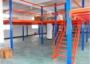 Buy cheap Industrial Multi Level Industrial Mezzanine Floor Steel Platform Racking System product