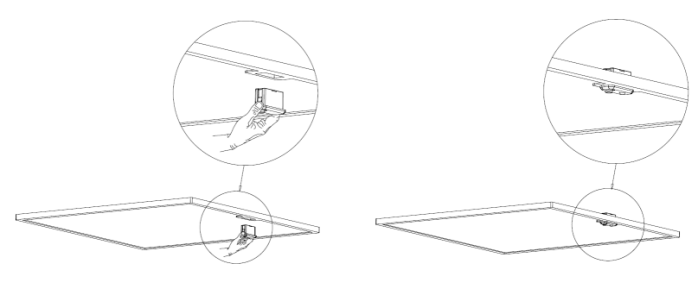 12Vdc Casambi Bluetooth Network Presence Sensor For Panel Light, 4m Max Installation