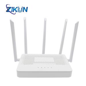 Buy cheap Smart Gigabit WiFi Mesh Routers ZIKUN ZC-R560 AX3000 4GE WiFi6 FTTx Solutions product