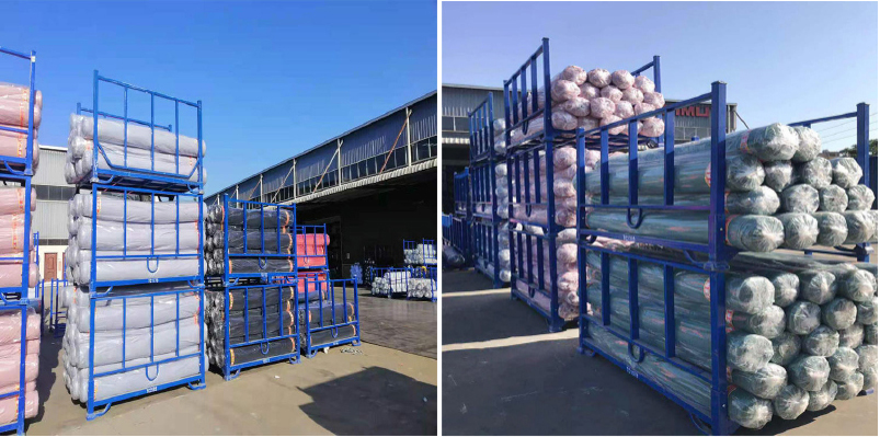 Stacking Rack fabric roll storage