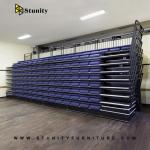 Public Retractable Seating System Fixed Telescopic System Platform