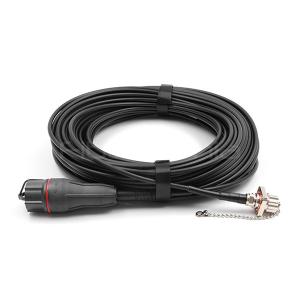 Buy cheap FullAXS To ODC Socket FTTA Patch Cord 2 Cores 9/125 OS2 TPU Jacket product
