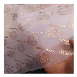 China Gloss Varnishing Biodegradable Chemical Pulp Wrapping Tissue Paper on sale