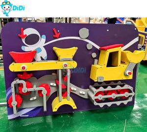Custom Theme Interactive Science Ball Pit Wall Indoor Kid Playground