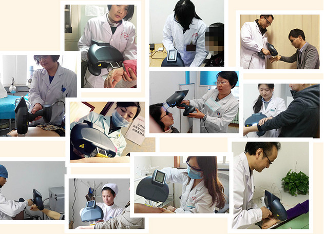 XeCI Lamp Excimer Laser Technology Vitiligo Machine 16cm2 Spot 308nm