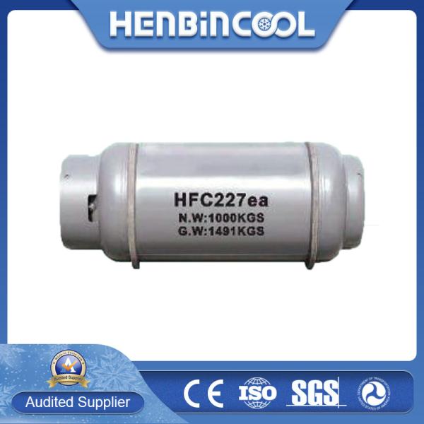 Quality 926 L Ton Cylinder Packing HFC R227EA Refrigerant Heptafluoropropane for sale