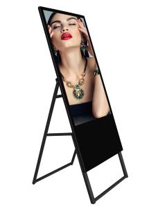 China Restaurant Portable Floor Standing Digital Signage LCD Display Wifi Network Digital Signage LCD Advertising Display on sale