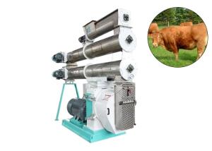 8mm Pellet Size Pig Feed Making Machine For Large And Medium Sized Farms