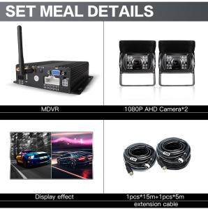 NTSC / PAL Car Dvr Security System 7 H.264 CMS Server Client Software