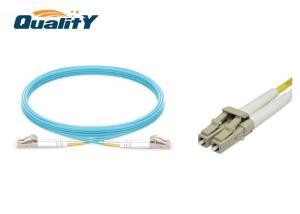 China OM3 LC Duplex Patch Cord on sale