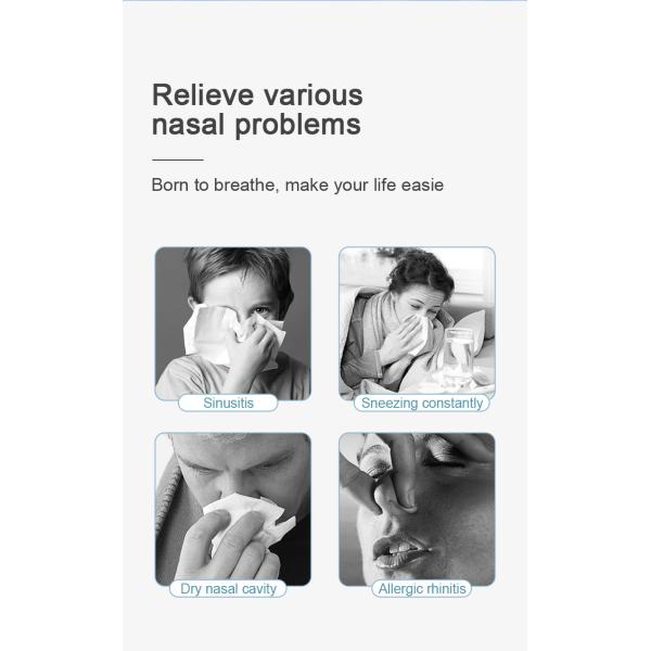 IPX7 Leakproof Nasal Cleaning Device , Multifunctional Nasal Irrigation Electric