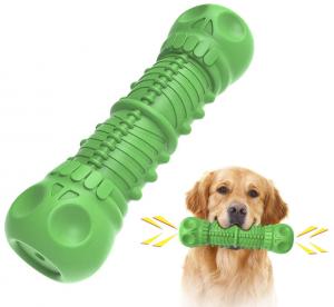 China Rubber Puppy Dog Bone Safe Toys For Aggressive Chewers Interactive on sale