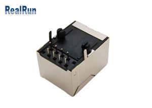 Buy cheap PBT UL94V-0 10p8c RJ45 Network Socket 125V Without LED Socket product