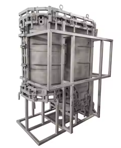 OEM Rotation Moulding Silver Aluminum Rotary Molding Mold Customized