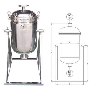 Garment Shops' Essential Stainless Steel Inverted Filter with Optimal Filtering Solution