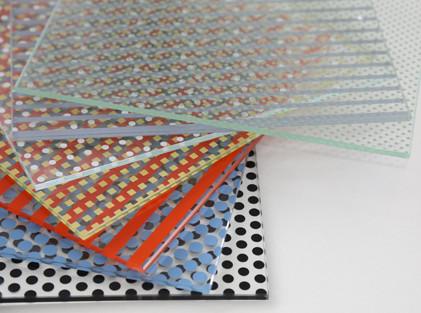 Quality Customized Colorful Temp Resistant Decoration Glass in Varied for sale