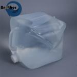 Folding Bucket Liquid Container with Handle Soft Collapsible Plastic LDPE