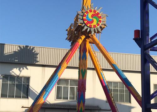 Quality Big Pendulum Ride / Pendulum Ride Amusement Park With Colorful Lights for sale