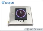 Stainless Steel Door Exit Push Button For Access Control System