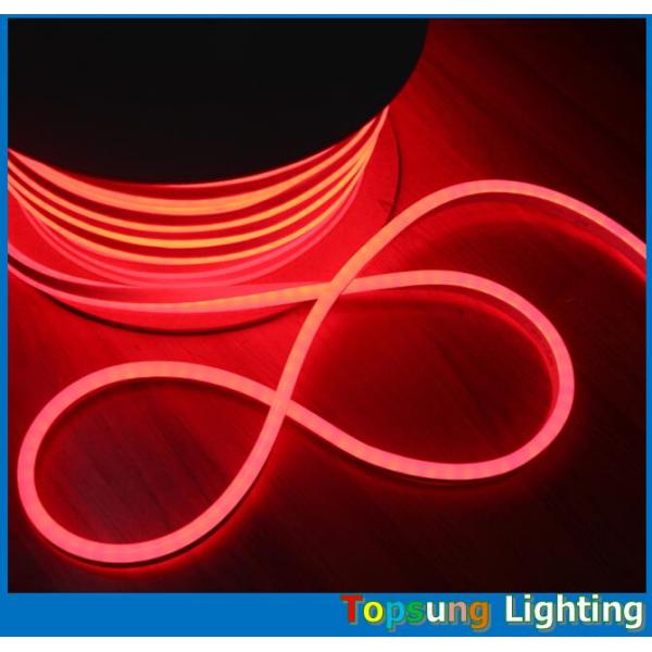 mini size 12v 108leds/m red neon led light ip67 for outdoor indoor