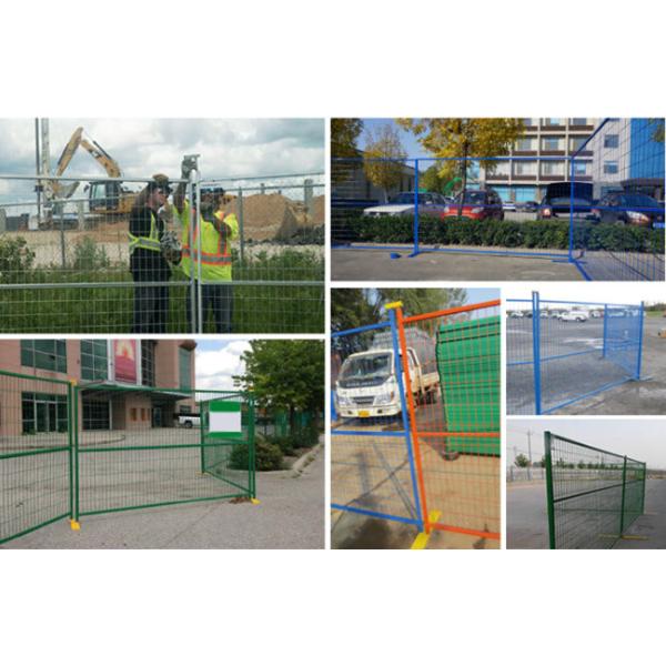 1.5mm 6'×9.5' Portable Security Temporary Construction Fence Panel Q235