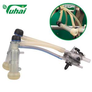 China Goat Milking Machine Repair Kit Milking Cup Set Of Milking Cluster For Milking Parlor on sale