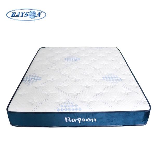 Comfortable Soft Bonnell Spring Mattress Foam Filling Polyester Fabric