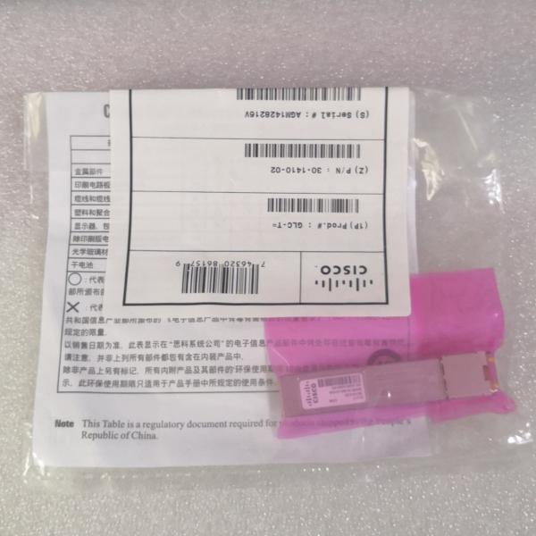 Quality Cisco GLC-T SFP Transceiver Module 1000BASE-T SFP 100m RJ45 for sale