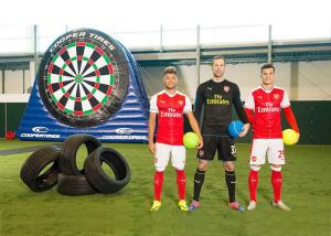 Buy cheap Gaint PVC Tarpaulin Inflatable Dart Board for Foot Darts Game EN71 EN1496 product
