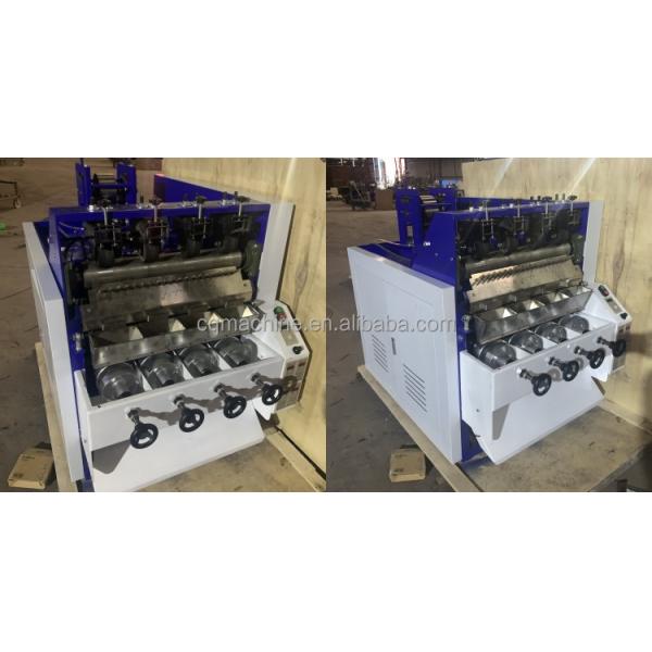 Combined Stainless Steel Scrubber Making Machine 5 Ball 5 Head Scourer For Making Steel Balls