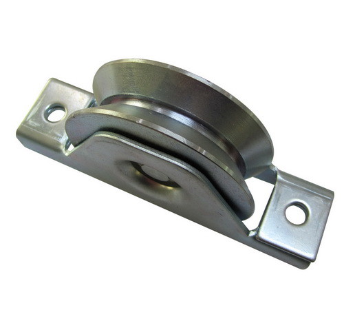 Steel Q235 Sliding Gate Wheel Roller With Y Groove