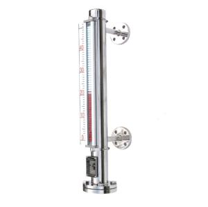 China Fuel Measuring Instrument Electronic Magnetic 4-20mA Water Oil Measurement Tank Level Gauge on sale