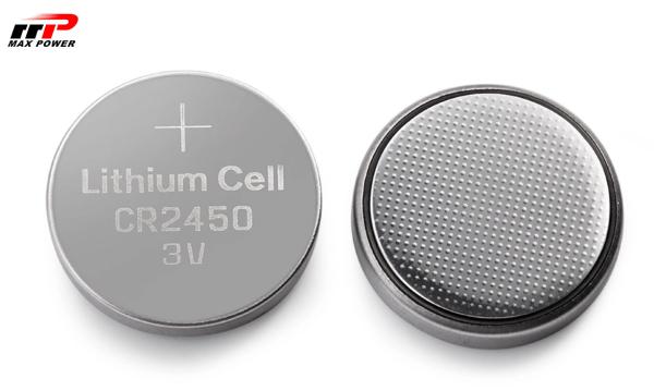 Quality 580mAh 3.0V CR2045 Li MnO2 Lithium button cell for sale